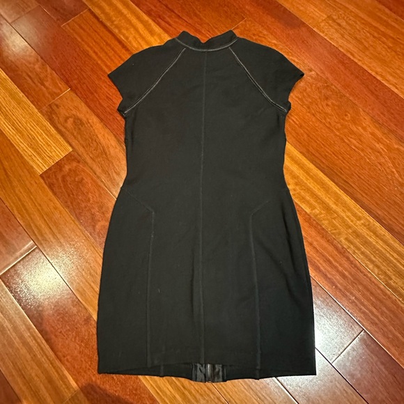 BEbe Black Mini Body con Dress - Picture 1 of 4